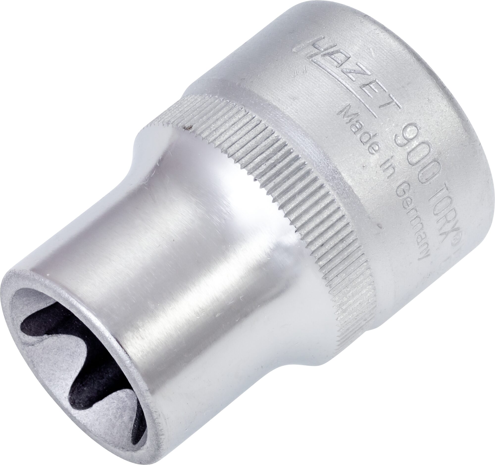 HAZET Steckschlüsseleinsatz · TORX® 900-E18 · Vierkant hohl 12,5 mm (1/2 Zoll) · Außen TORX® Profil · E18