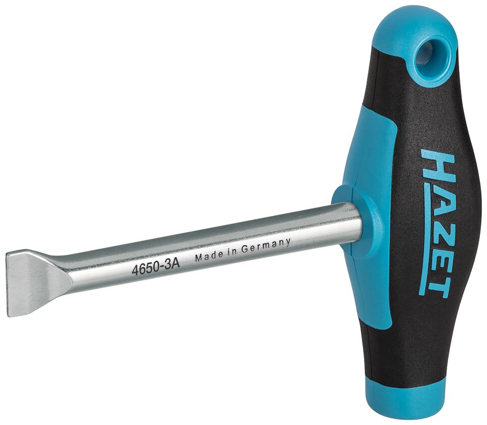 HAZET Batteriestopfen-Dreher 4650-3A · Schlitz Profil · SW 1,7 x 14,5 mm