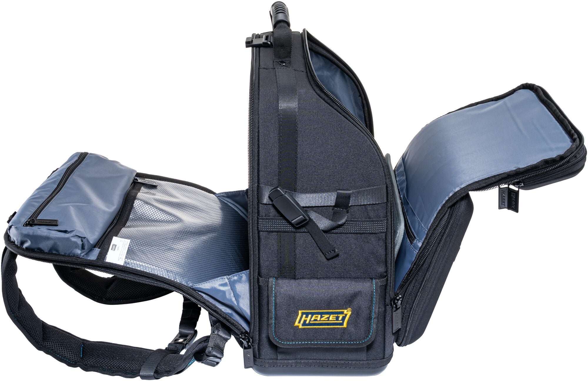 HAZET Werkzeug-Rucksack 191R-1 · L x B x H: 390 mm x 290 mm x 510 mm
