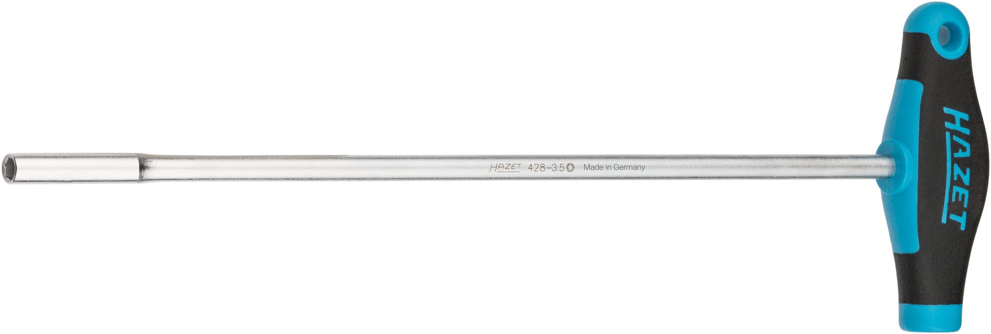 HAZET Radarkopf-Steckschlüssel 428-3.5 · Außen Sechskant Profil · 3.5 mm