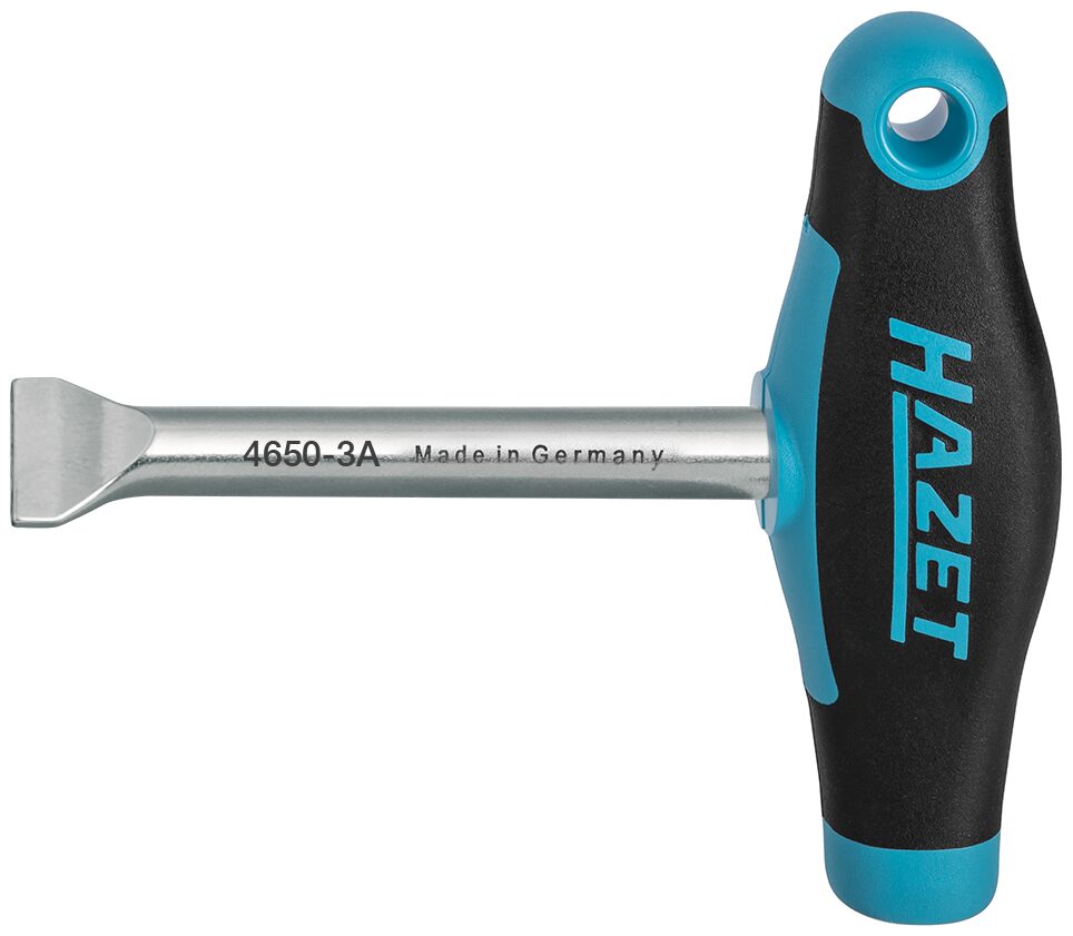 HAZET Batteriestopfen-Dreher 4650-3A · Schlitz Profil · SW 1,7 x 14,5 mm