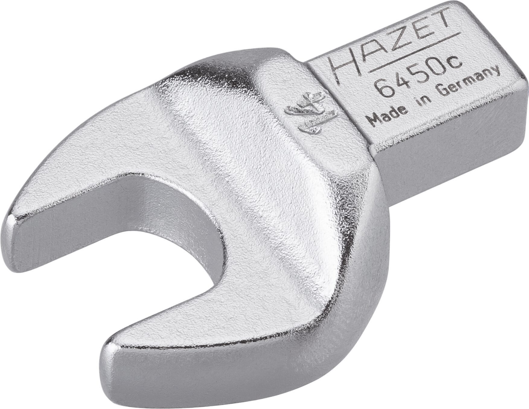 HAZET Einsteck-Maulschlüssel 6450C-14 · Einsteck-Vierkant 9 x 12 mm · Außen Sechskant Profil · 14 mm