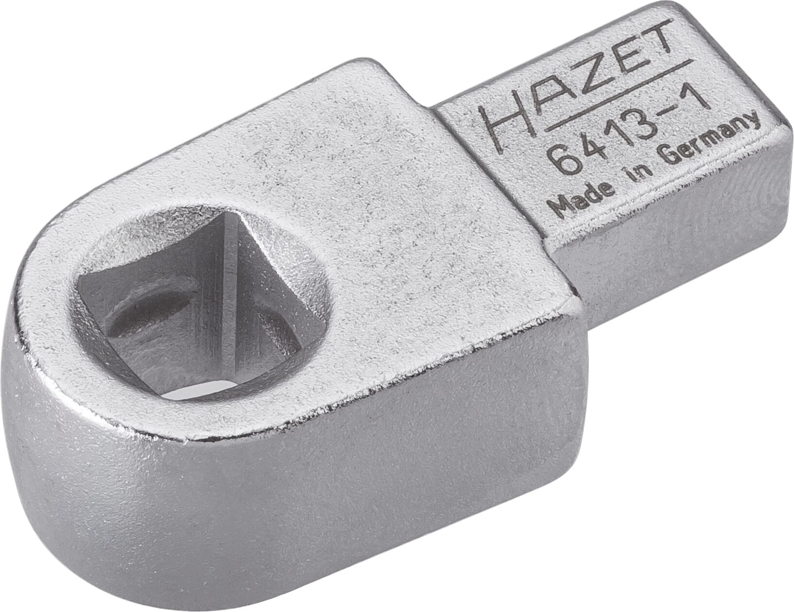 HAZET Einsteck-Vierkant Halter 6413-1 · Einsteck-Vierkant 9 x 12 mm · Vierkant hohl 10 mm (3/8 Zoll)