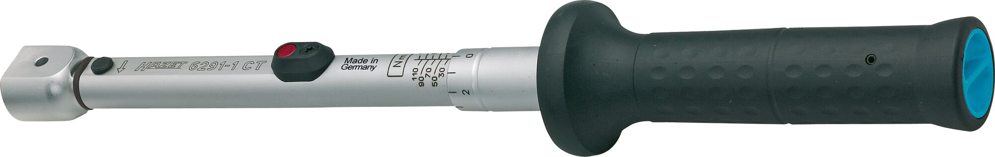 HAZET Drehmomentschlüssel 6291-1CT · 20–120 Nm · Einsteck-Vierkant 14 x 18 mm