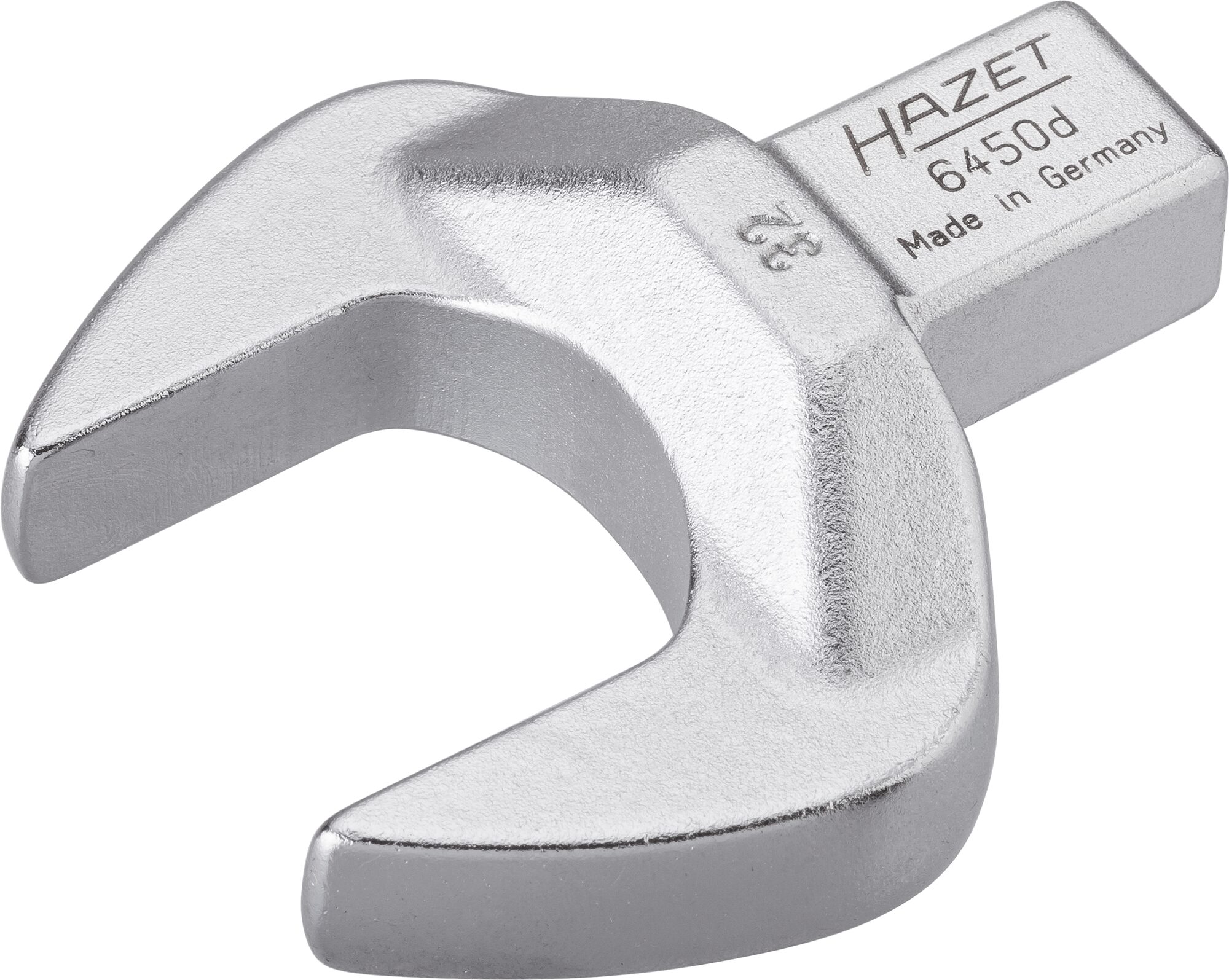 HAZET Einsteck-Maulschlüssel 6450D-32 · Einsteck-Vierkant 14 x 18 mm · Außen Sechskant Profil · 32 mm