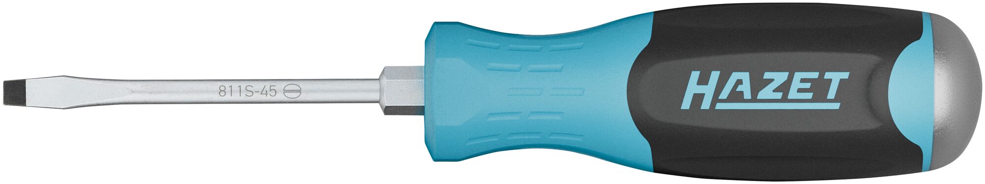 HAZET Schraubendreher 811S-45 · Schlitz Profil · SW 0,8 x 4,5 mm