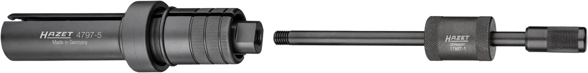 Hazet 1788T/5 Innenauszieher-Satz - Titanbeschichtet Für Lager Und Ringe